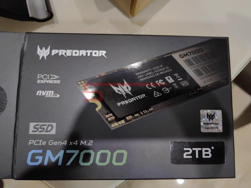 1PC New Acer Preoator SSD GM7000 2TB 7400MB/s Pcle4.0 independence cache - Picture 4 of 11