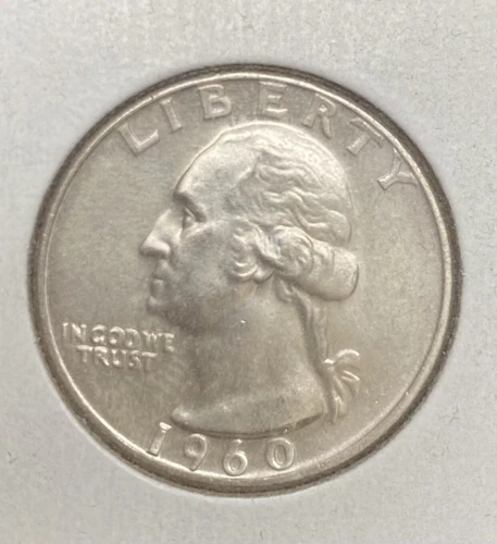 1960 D Washington Quarter BU Uncirculated