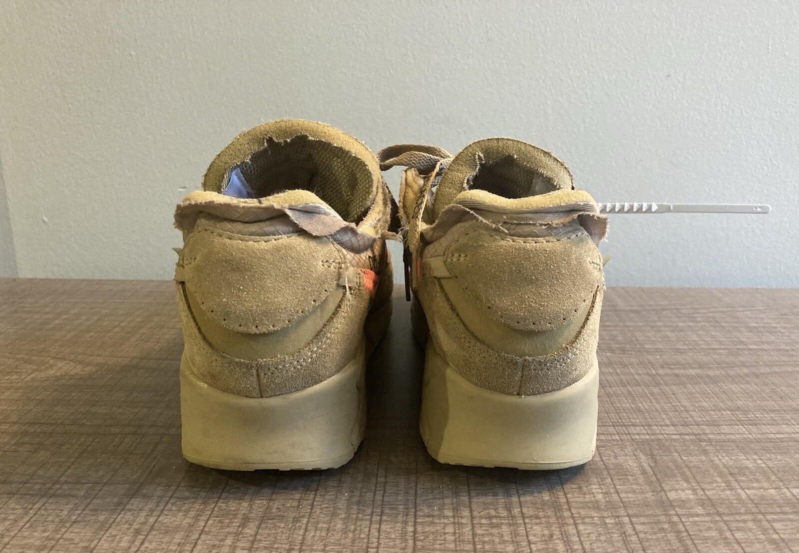 OFF WHITE X NIKE Nike Air Max 90 x Off White 'Desert Ore' taglia 8 5 originali tutte