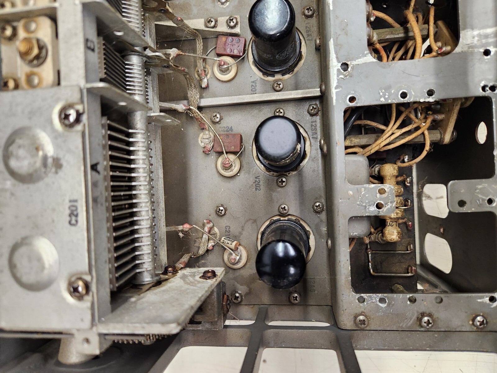 CIH-46159-A,  HAMILTON RADIO CORP,  UNIT OF TCS-6, NAVY RADIO RECIEVER