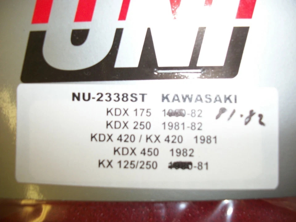 Воздушный фильтр Kawasaki KX125 KX250 KX420 KDX420 KDX450 KDX250 175 UNI NU-2338 ST - Изображение 4 из 4