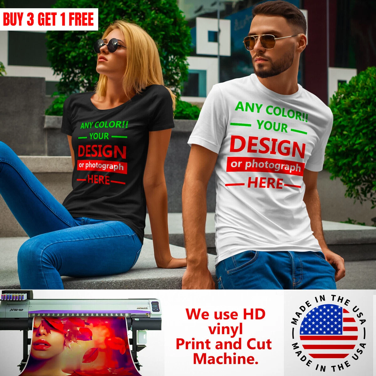 T shirt top printing brunswick