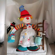 Jean Greenhowe Red Nose Gang - Knitted Clowns 23 Inches+