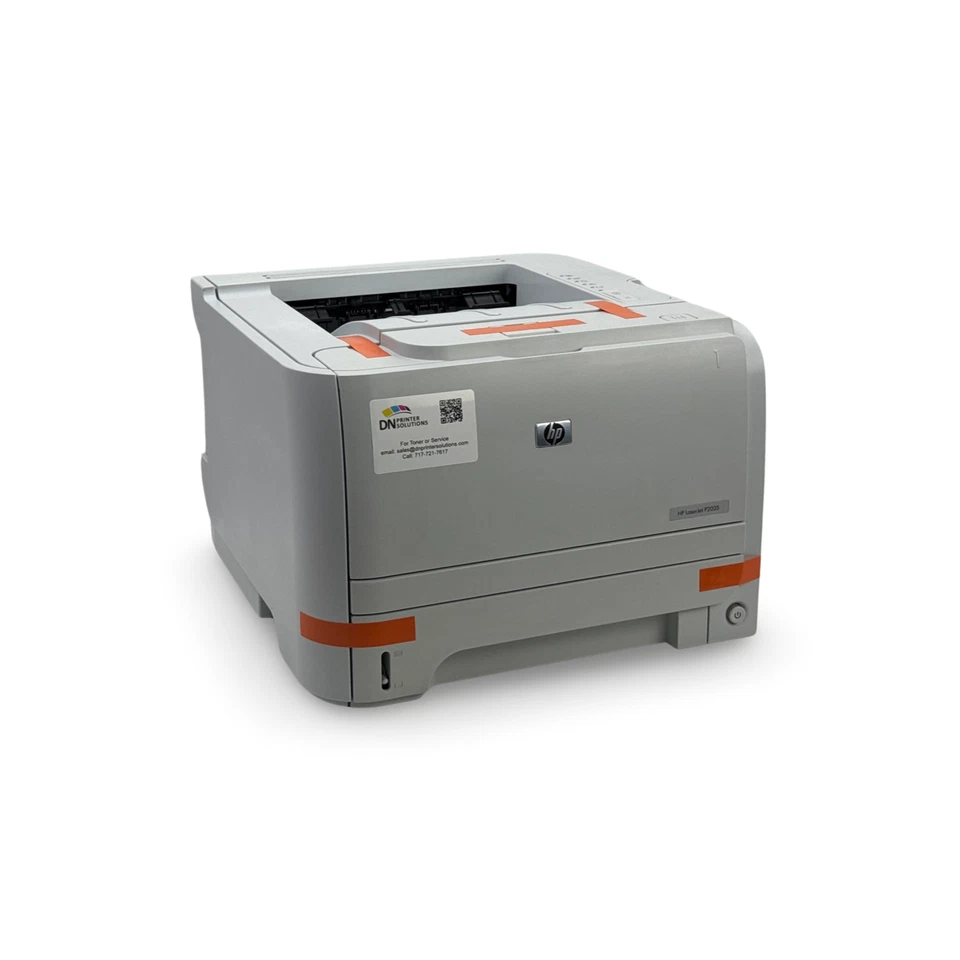 HP LaserJet Pro P2035 CE461A Workgroup Monochrome Laser Printer TONER INCLUDED - Image 4 of 4