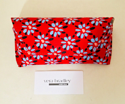 Vera Bradley ~ ''Venetian Flowers'' ~ Hard Shell ~ Readers Eyeglasses Case ~ NWT