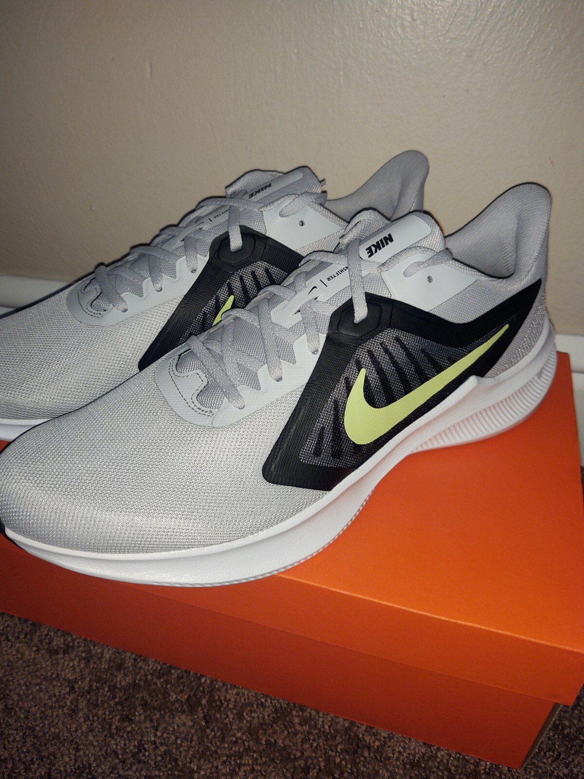 nike downshifter 6 mens black