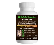 Shatavari 500mg Vegan Capsules 100 Count