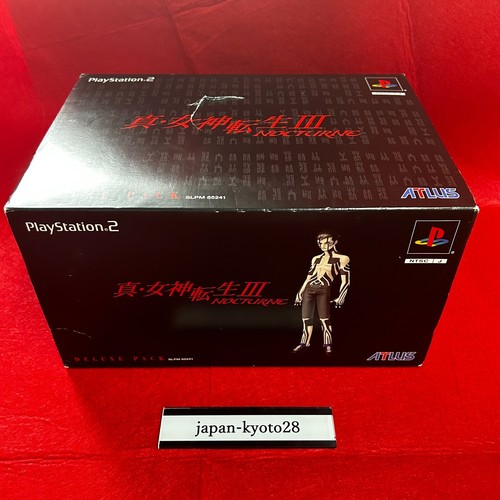PS2 Shin Megami Tensei 3 III Nocturne DELUXE Pack Limited Incense ATLUS 2003 JPN - Picture 2 of 7