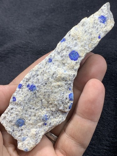 800 Grams K2 Nite (Granite With Azurite) Rough Lot of 5 Pieces. - Picture 2 of 17