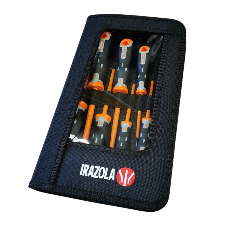 Irazola Screwdriver Set 7pc Electricians VDE Insulated Screwdrivers