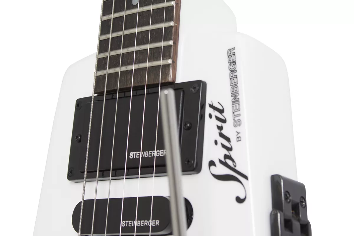 STEINBERGER Spirit GT-PRO Deluxe White Headless Electric Guitar