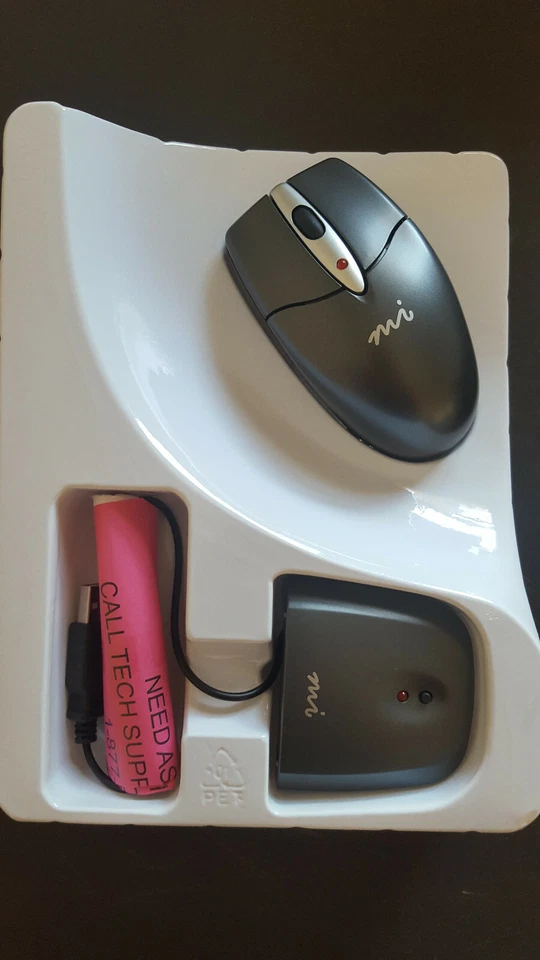 Micro Innovations Wireless Optical USB Mouse - PD960P (NEW) - Image 3 of 3