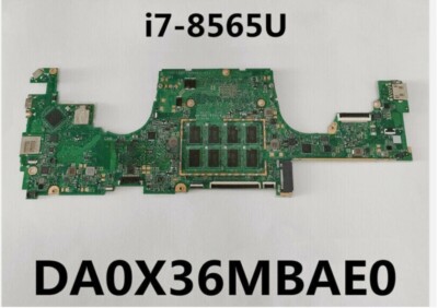 For HP Spectre X360 13-AP Laptop Motherboard i7-8565U CPU 16GB-RAM L37638-601
