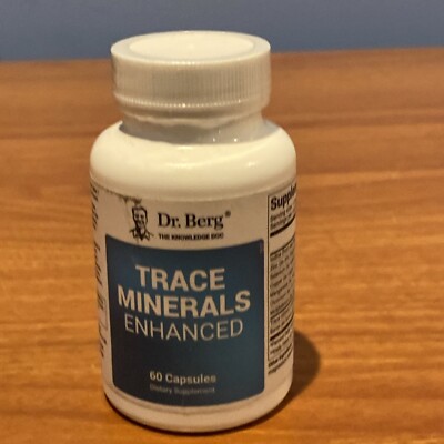 Dr. Berg Trace Minerals Enhanced Complex - Complete with Mineral READ