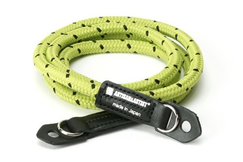 Artisan & Artist Pin Dot Cord Camera Strap. Extra Long Yellow Rope ACAM 706 YGBK - Afbeelding 1 van 9