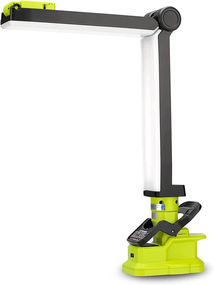 30W Flashlight for Ryobi One+ 18V Li-ion Ni-Cad Ni-Mh Battery 2400LM Worklight