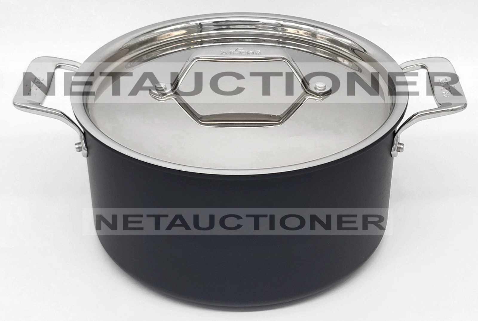 New ALL-CLAD HA1 Curated Hard Anodized Nonstick 6 Qt (5.7 L) Stockpot with Lid