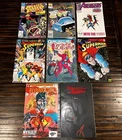 Vtg Comic Book Lot #1, 2, 3, 5 & 314 Avengers Superman Justice League Ren Stimpy