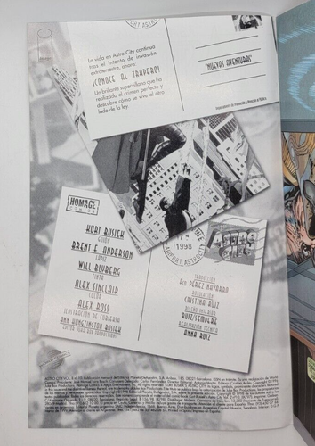 Image Comics Astro City de Kurt Busiek Volumen II Número 10 1996 Español - Imagen 2 de 3