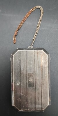 Vintage E.L.B.A. USA 1930's Compact Rouge, Face Powder & Lipstick Compact. 