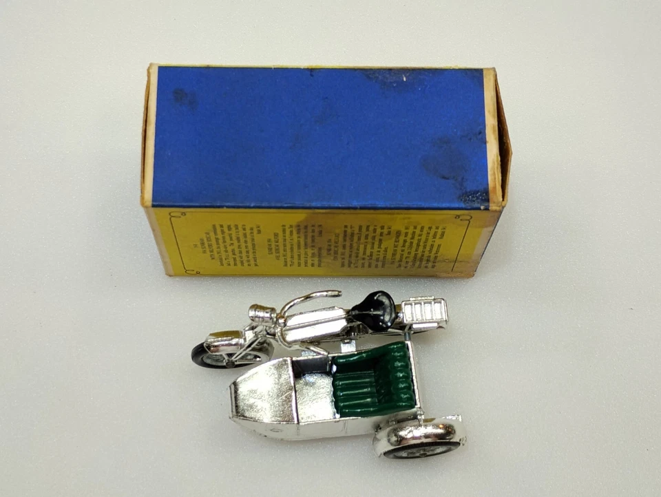 Matchbox Models of Yesteryear Y-8 1914 Sunbeam Motorcycle with D3 Type Box - Image 3 of 4