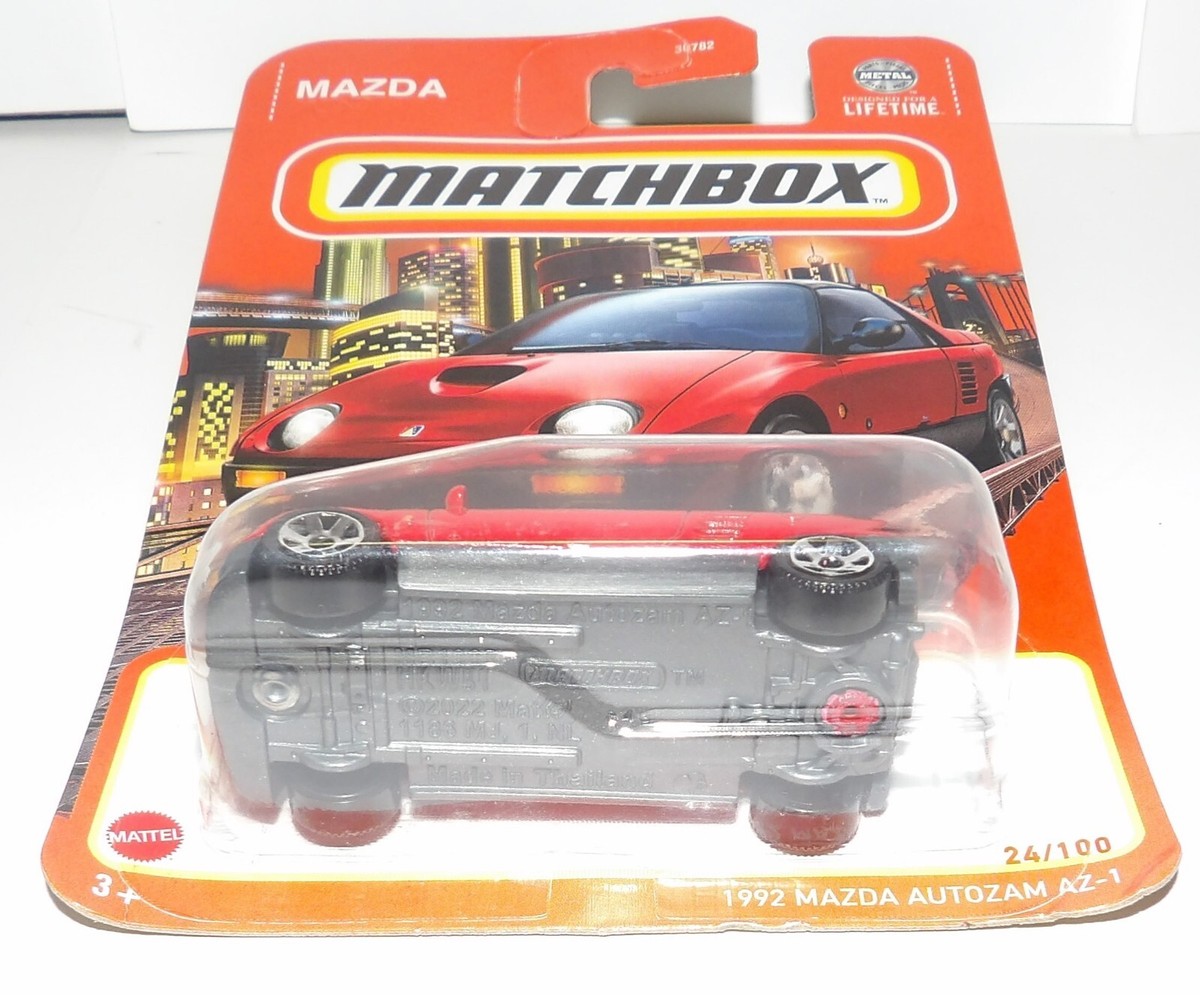 Matchbox 2024 #24/100 1992 MAZDA AUTOZAM AZ-1 Red NEW | eBay