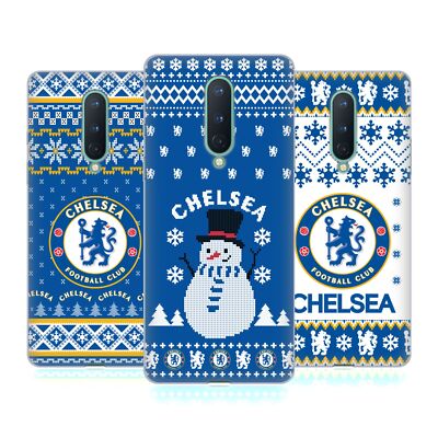CHELSEA FOOTBALL CLUB CHRISTMAS JUMPER SOFT GEL CASE FOR GOOGLE ONEPLUS PHONES