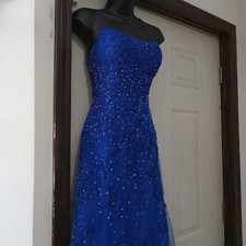 prom dress size 4 Blue