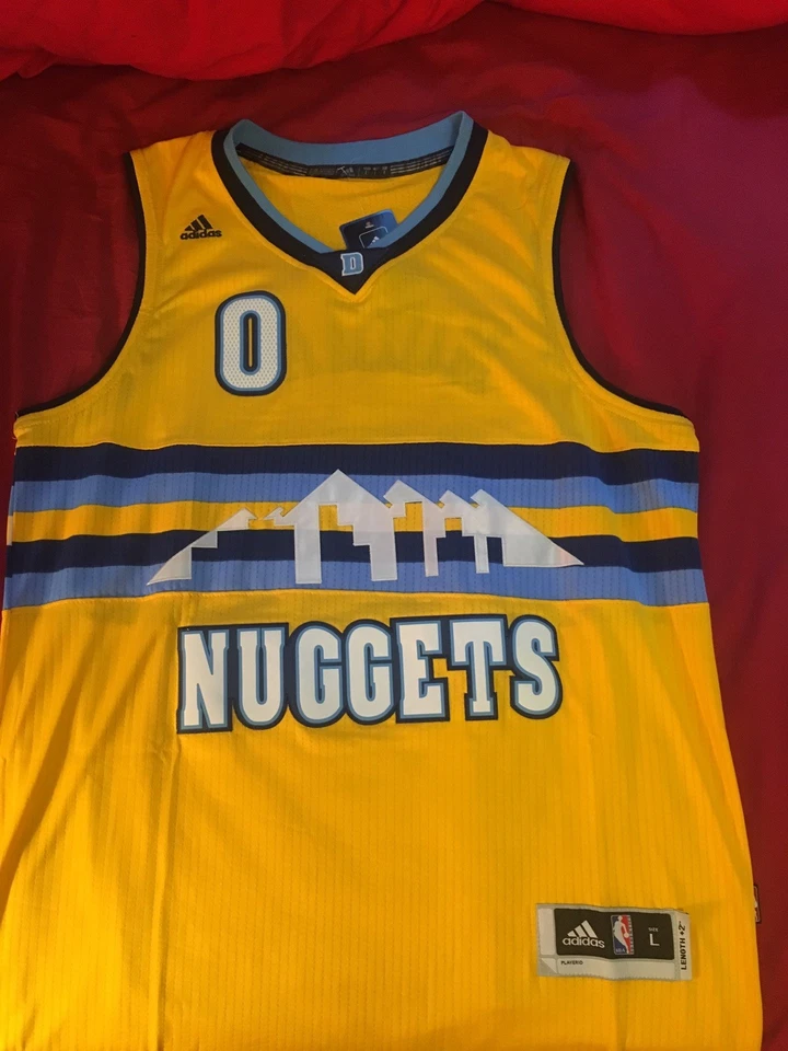伊曼纽尔·穆迪签名亲笔签名丹佛掘金队球衣 — 第 3/3 张图片