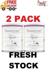 2 PACK NANNY Care From Birth First Infant Milk GOAT MILK 900g Stage 1 