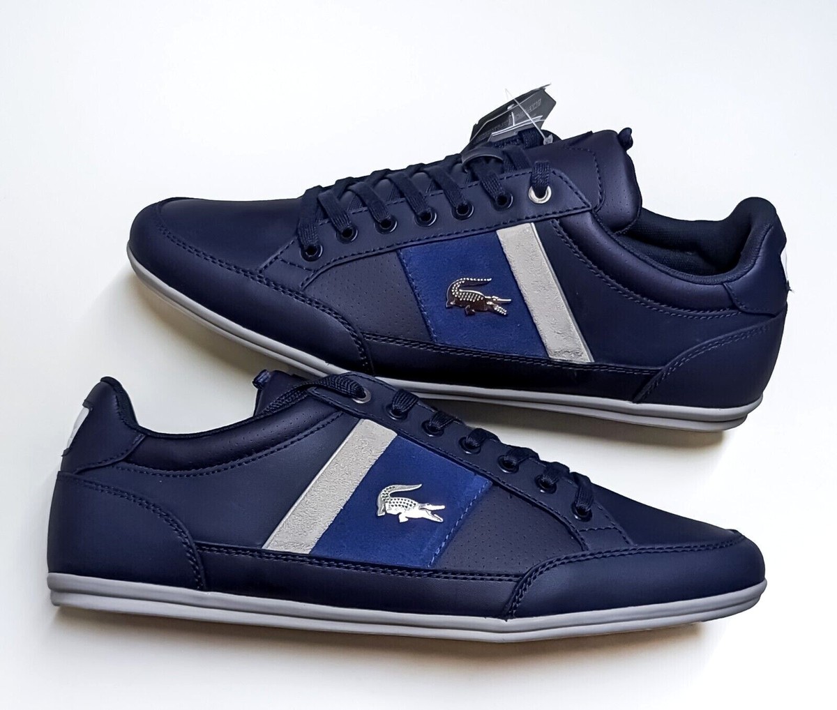 Red Chaymon Sneaker Lacoste Chaymon Trainers Navy Men's Men's