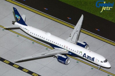 GEMINI200 (G2AZU1231) AZUL (BRAZIL) EMB-195 (PS-AEH) 1:200 SCALE DIECAST MODEL
