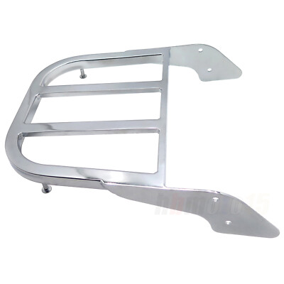 Chrome Sissy Bar Luggage Rack For ACE 750 Spirit 750 Aeri 1100 VLX 600 Magna ACE
