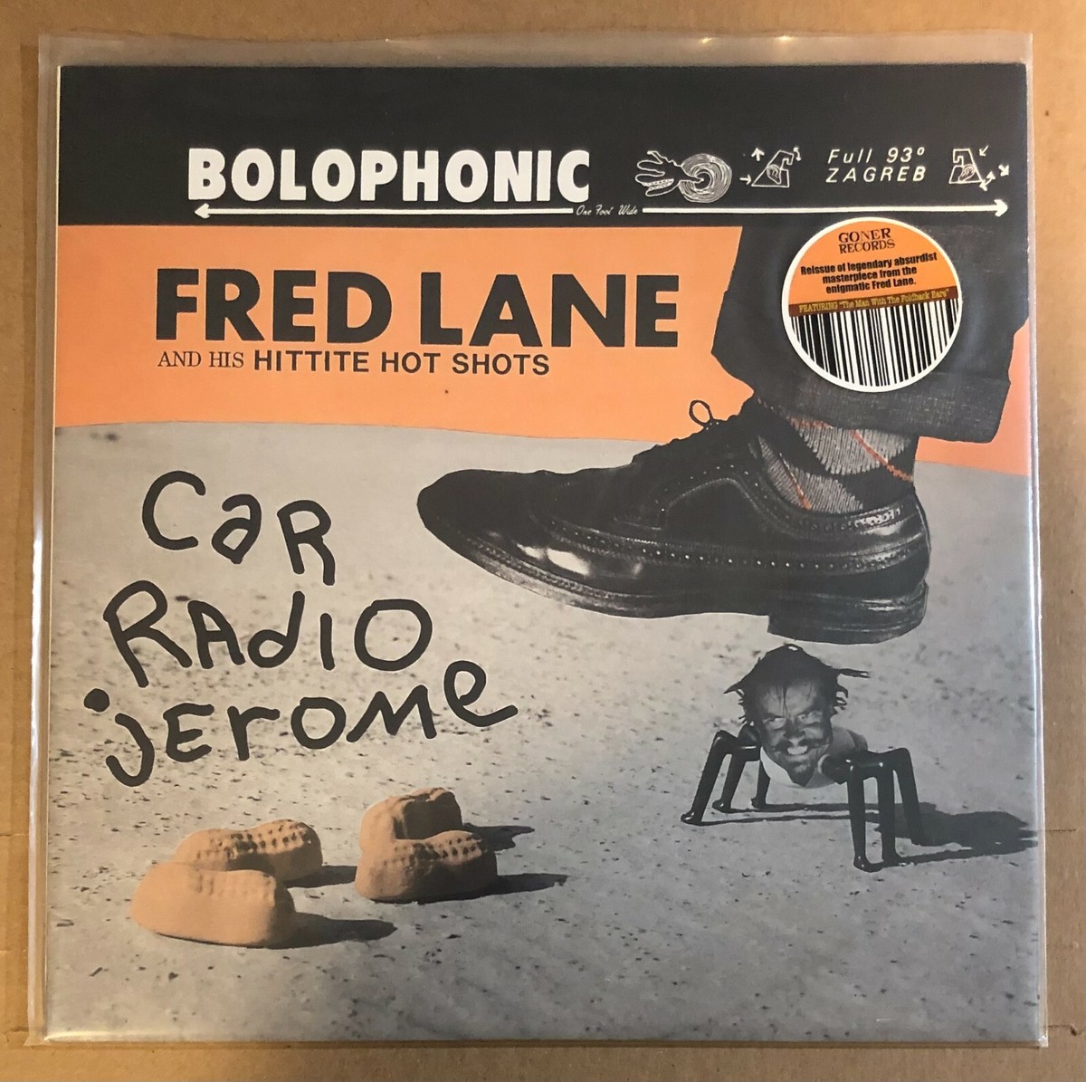 LP: FRED LANE - Car Radio Jerome NEW UNPLAYED REISSUE | eBay