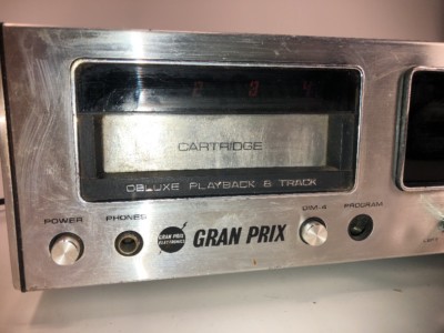 Gran Prix Solid State 8-Track AM / FM Phase Lock Loop Stereo