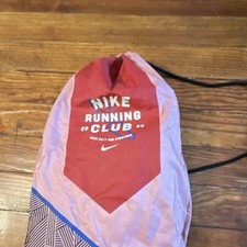 Nike Running Club Track Field Athletic Running Spike Shoes with Pink Gym Bag