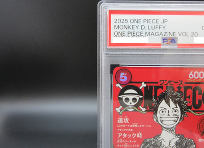 PSA 10 Monkey D Luffy ST21-014 ONE PIECE Magazine Promo 2025 Jump