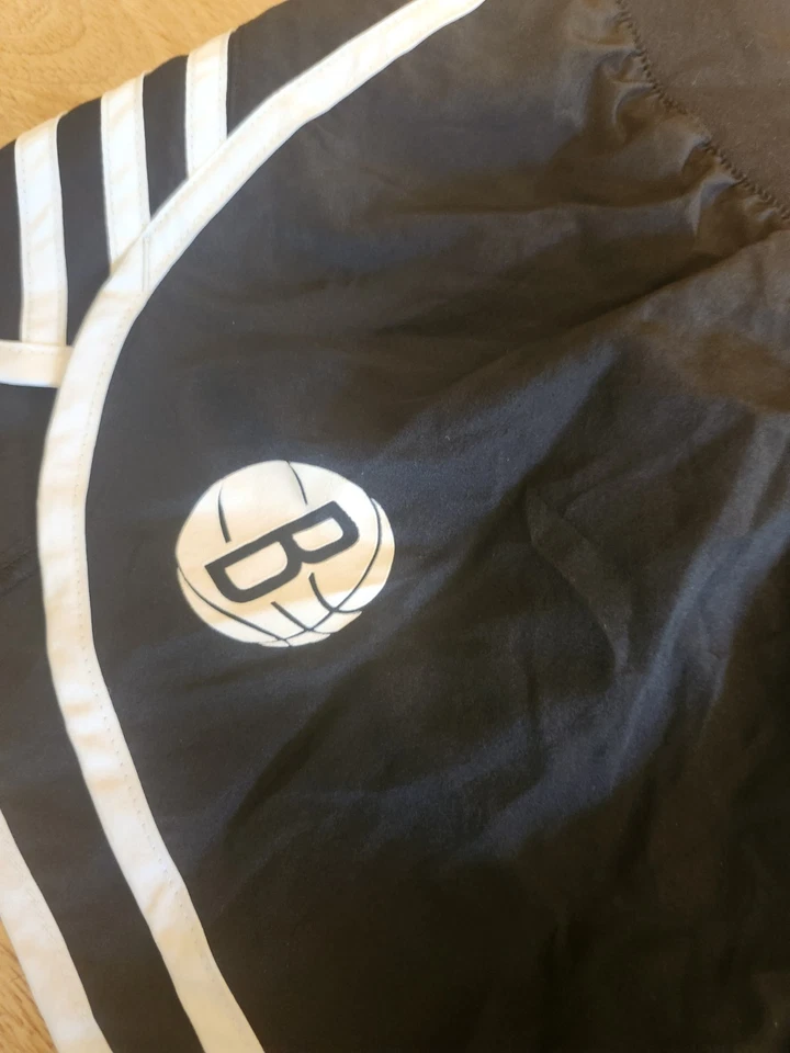 NBA 4Her Women BROOKLYN NETS Basketball Adidas Shorts Climalite Elastic Medium - Image 3 of 4