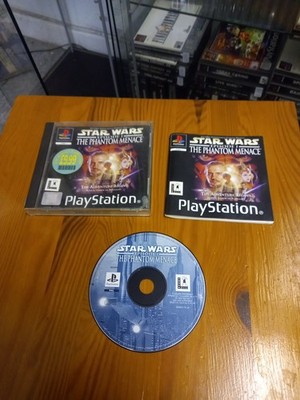Star Wars Episode 1 Die dunkle Bedrohung PS1 Spiel.