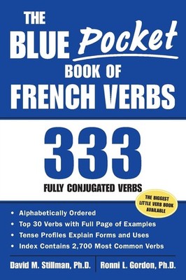 The Blue Pocket Book of French Verbs : 333 Fully Conjugated Verbs - paperbac...