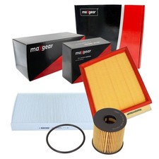 MAXGEAR POLLEN- LUFT- ÖL-FILTER PAKET passend für PEUGEOT 307 BREAK 3E 307 SW 3H
