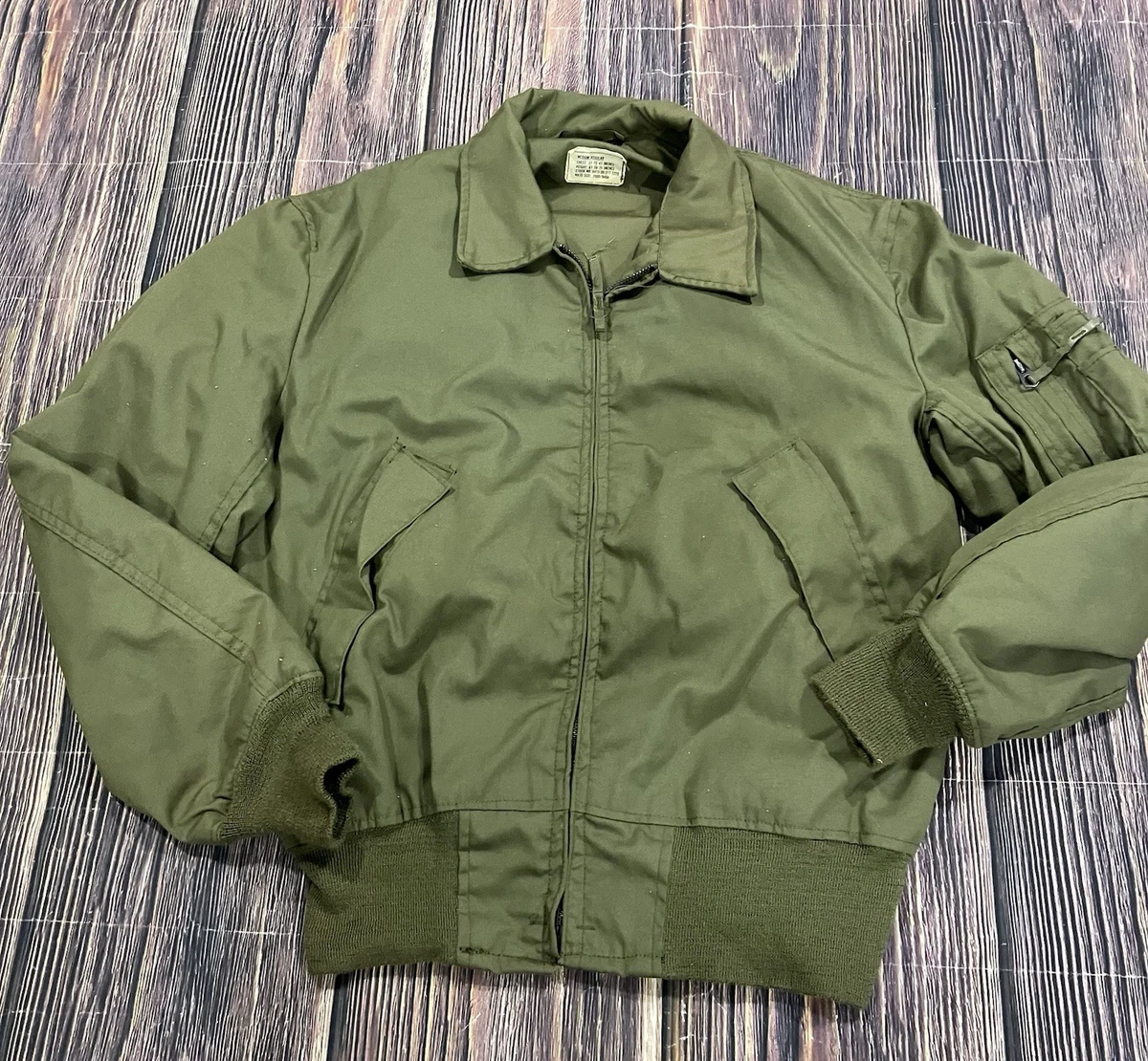 ジャケット・アウター US ARMY FLYER'S LIGHT WEIGHT JACKET 70s Flyers Jacket In Military Original Period Items (1976-1989) for