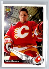 1992-93 Upper Deck #314 Sergei Makarov Calgary Flames