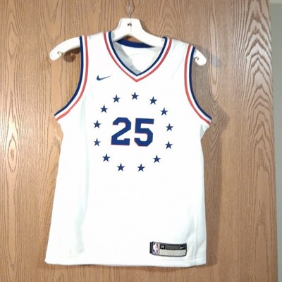 Nike Swingman Ben Simmons #25 Philadelphia 76ers Sixers Jersey