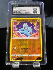 Pokémon CGC Guinness World Record Breaks 1/1 - 2020 Machop #024/073 Reverse Holo