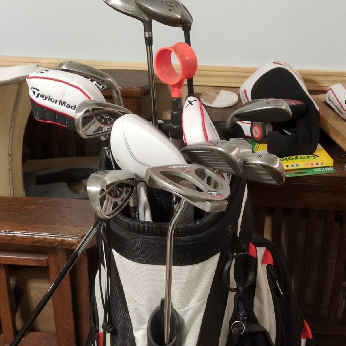 TaylorMade Burner 3.0 Golf Club Set Driver Iron Putter Bag | eBay