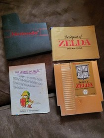 Nintendo NES Spiel The Legend of Zelda 1 in OVP Anleitung Karte NOE Boxed Game