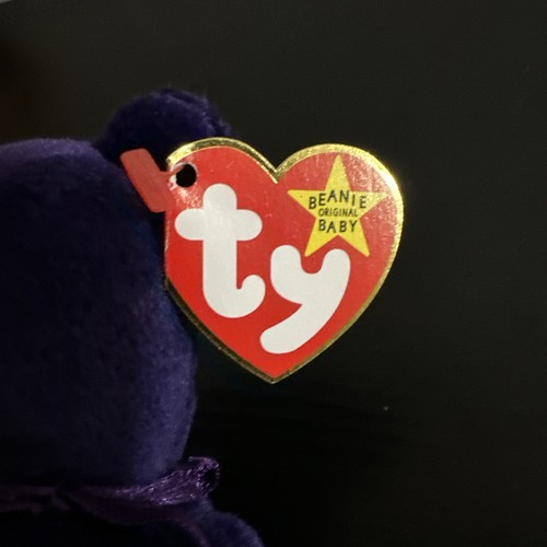 Ty Beanie Baby Princess Diana Bear Tush Tag Error 1st Issue PVC 1997 Princess - Bild 6 von 17