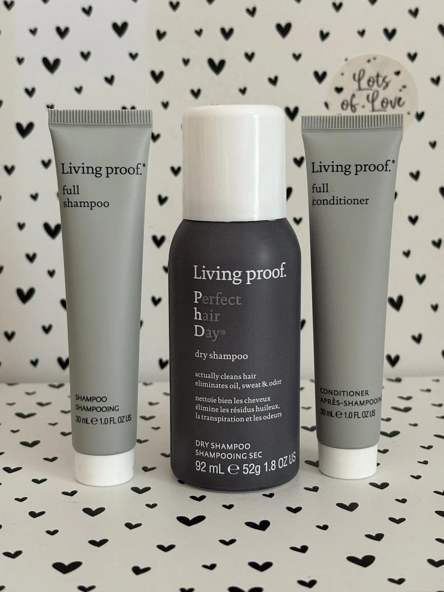 Living Proof Perfect Hair Day Dry Shampoo 92Ml & Shampoo & Conditioner 30Ml