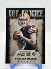 Brandon Weeden 2012 Score - Hot Rookies #8 (RC) - Cleveland Browns